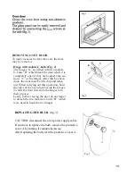 Preview for 14 page of Think Appliances BAO9038 User And Installation Instructions Manual