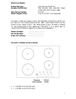 Предварительный просмотр 8 страницы Think Appliances GCE7000 User Manual