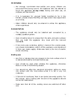 Preview for 6 page of Think Appliances GECE6002 User Manual