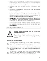 Preview for 13 page of Think Appliances GECE6002 User Manual