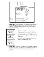 Preview for 17 page of Think Appliances GECE6002 User Manual