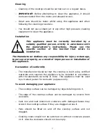 Preview for 7 page of Think Appliances GECE61SS User Manual