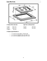 Preview for 8 page of Think Appliances GECE61SS User Manual