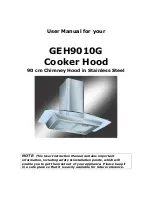 Think Appliances GEH9010G User Manual preview