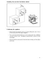 Предварительный просмотр 23 страницы Think Appliances VO6FPS User Manual