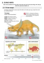 Preview for 4 page of THINK GIZMOS DINO TRICERATOPS User Manual