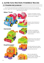 Предварительный просмотр 24 страницы THINK GIZMOS TG641 FRICTION POWERED TRUCK SET User Manual