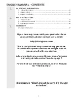 Preview for 2 page of THINK GIZMOS TG650 User Manual