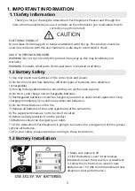 Предварительный просмотр 3 страницы THINK GIZMOS TG701 User Manual