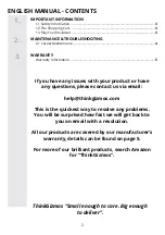 Preview for 2 page of THINK GIZMOS TG705 User Manual