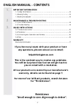 Preview for 2 page of THINK GIZMOS TG801 User Manual