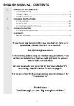 Preview for 2 page of THINK GIZMOS TG807 User Manual