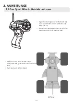 Предварительный просмотр 14 страницы THINK GIZMOS TG935 SPEED MASTER QUAD BIKE V2 User Manual