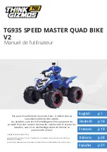 Предварительный просмотр 19 страницы THINK GIZMOS TG935 SPEED MASTER QUAD BIKE V2 User Manual