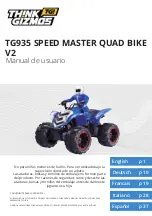 Предварительный просмотр 37 страницы THINK GIZMOS TG935 SPEED MASTER QUAD BIKE V2 User Manual