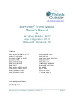 Preview for 1 page of Think Outside 4.2T Owner'S Manual