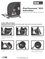 Preview for 1 page of Think Tank Photo Pixel Sunscreen V2.0 Instructions