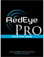 ThinkFlood RedEye Pro Quick Start Manual preview