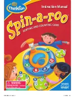 Предварительный просмотр 1 страницы ThinkFun Spin-a-pro Instruction Manual