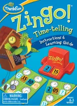 ThinkFun Zingo Time-telling Instructions & Learning Manual предпросмотр