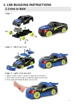 Preview for 5 page of ThinkGizmos TG726 TURBO RACING CAR KIT User Manual