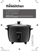 Preview for 1 page of Thinkkitchen CANTON Instructions Manual