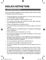 Preview for 9 page of Thinkkitchen CANTON Instructions Manual