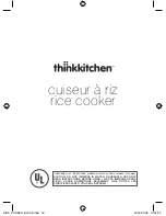 Preview for 16 page of Thinkkitchen CANTON Instructions Manual