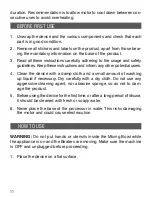 Preview for 12 page of Thinkkitchen PROMIX Instructions Manual