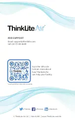 Предварительный просмотр 10 страницы Thinklite 616972 Product Manual