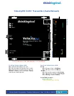 Preview for 20 page of Thinklogical Velocitydvi-3 Product Manual