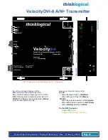 Preview for 28 page of Thinklogical Velocitydvi-3 Product Manual