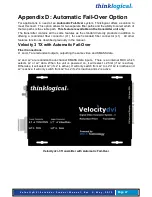 Preview for 49 page of Thinklogical Velocitydvi-3 Product Manual