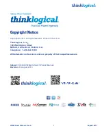 Preview for 2 page of Thinklogical VX640 Product Manual