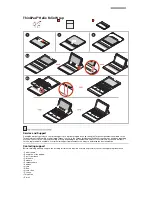 ThinkPad Helix Folio Wrap   User Manual preview