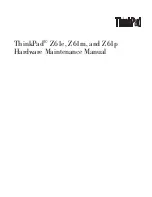 Preview for 3 page of ThinkPad Z61e Hardware Maintenance Manual