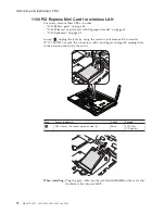 Предварительный просмотр 78 страницы ThinkPad Z61e Hardware Maintenance Manual