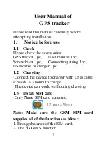 Preview for 1 page of Thinkrace PT590 User Manual