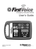 ThinkSafe FirstVouce User Manual preview