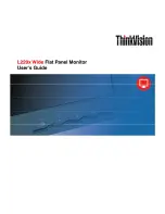 ThinkVision L220x User Manual preview