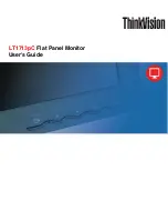 ThinkVision LT1713pC User Manual preview