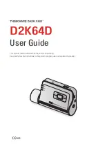 Thinkware D2K64D User Manual preview