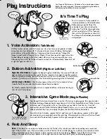 Preview for 2 page of Thinkway Toys Neopets Plushies Uni Instruction Manual