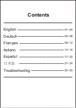 Preview for 2 page of THINKWORK PW120 User Manual