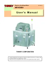 Thinky ARV-5000 User Manual preview