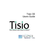 Предварительный просмотр 1 страницы ThinPATH Systems Tisio CE User Manual