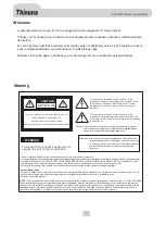 Предварительный просмотр 3 страницы Thinuna PP-6281A Operation Manual