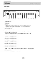 Предварительный просмотр 6 страницы Thinuna PP-6281A Operation Manual