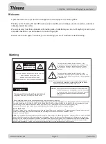 Preview for 3 page of Thinuna SS-6255A Operation Manual