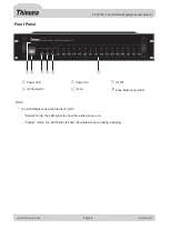 Preview for 6 page of Thinuna SS-6255A Operation Manual